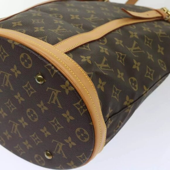 LOUIS VUITTON Monogram Bucket GM Shoulder Bag M42236 LV Auth - Picture 7 of 16